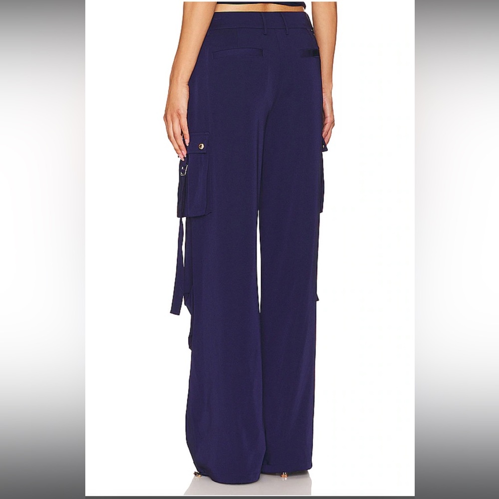 SER.O.YA Navy Flare Pants - Picture 2 of 12